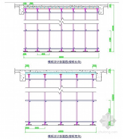 10m现浇梁板施工方案资料下载-[天津]高大模板施工方案（10m跨度 品茗安全计算软件）