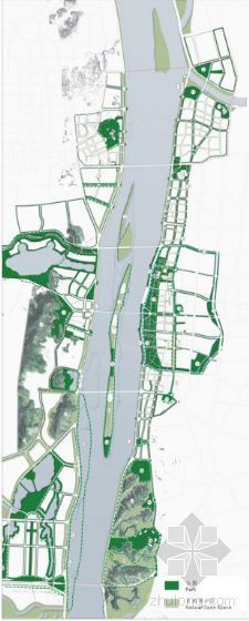 加伦河滨水区改造资料下载-长沙滨水区景观概念设计