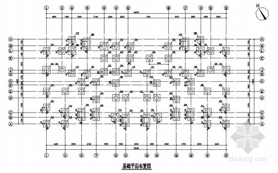 剪力墙结构高层住宅楼结构施工图（32层 人工挖孔灌注桩）- 