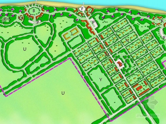 农场规划案例资料下载-[黑龙江]农场局部景区总体规划方案