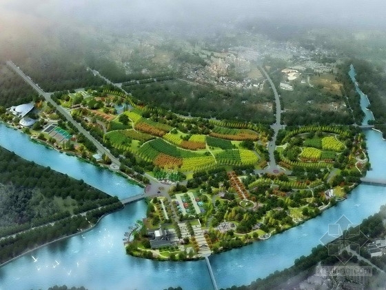 功能景观资料下载-[安徽]多功能城市片区景观规划设计方案