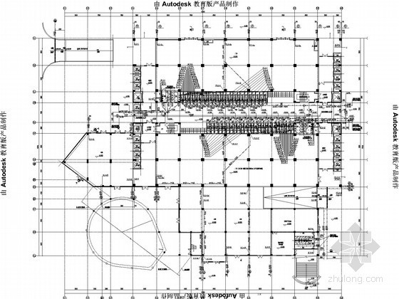 工业区设计CAD图资料下载-[广东]大型工业区高层厂房给排水消防施工图（净化池）