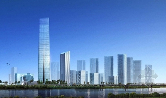 [深圳]旧城改造城市综合体规划设计方案文本-城市综合体效果图