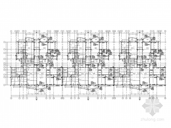 七层砖混结构施工图资料下载-七层砖混住宅楼结构施工图(两套)