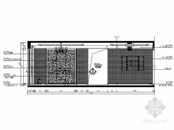 [北京]最新案例3室2厅现代简欧室内设计施工图（含效果图）-[北京]最新案例3室2厅现代简欧室内设计立面图