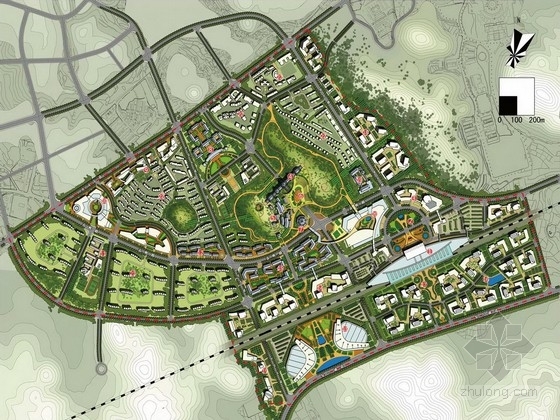 设计公司模型资料下载-[贵州]乐律生活活力新城景观规划设计方案（国外设计公司）