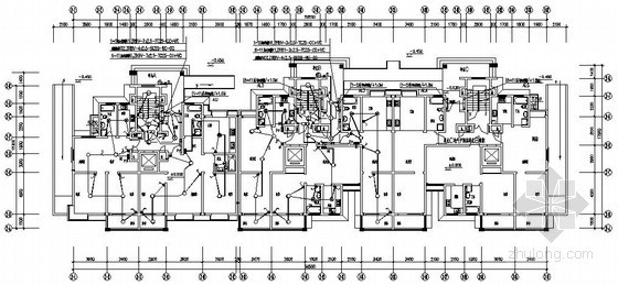 CAD建筑电气插座资料下载-二类高层住宅建筑电气施工图纸