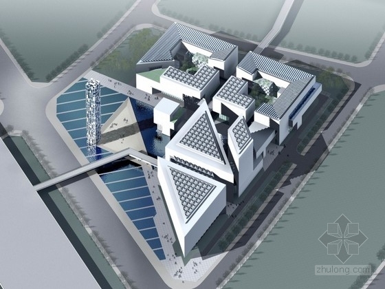 上海世博会中国馆结构模型资料下载-[上海]世博会中国馆参赛设计方案文本（含CAD）