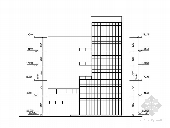 [昆明]某五层医院综合楼建筑方案文本（含CAD）-图7