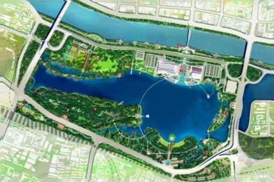 汉文化图案CAD资料下载-湖北武汉文化主题公园景观设计方案