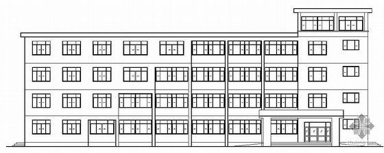 整套教学楼建筑图纸资料下载-[毕业设计]某五层教学楼建筑结构施工图（含计算书）