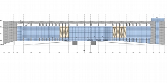 [山东]某4层展览馆建筑设计方案文本（含PPT）-立面图