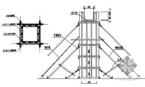 20层框剪核心筒资料下载-某高层病房楼工程施工组织设计（115.8m 框剪 核心筒）