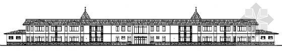 二层别墅设计建筑施工图纸资料下载-某二层别墅建筑建筑施工图