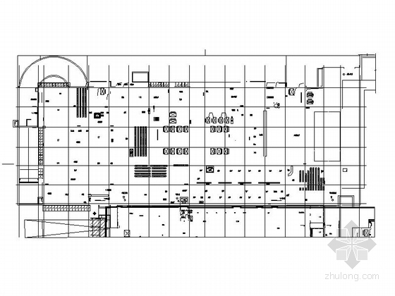 [甘肃]省级甲等综合性人民医院建筑施工图-省级甲等综合性人民医院建筑平面图