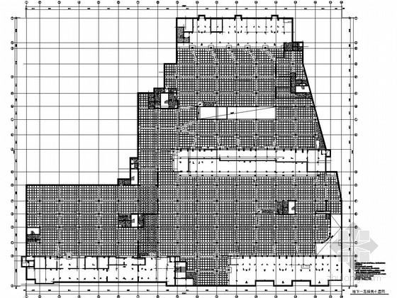 某独立车库建筑结构施工图资料下载-[山东]地下二层框架结构车库结构施工图