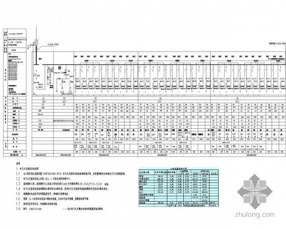 [西藏]博物馆电气全套图(甲级院设计)-电气火灾监控系统图