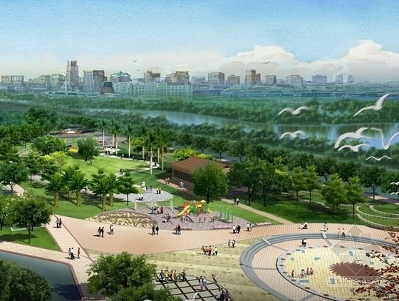 山地公园景观实例资料下载-[重庆]公园景观建设工程量清单计价实例