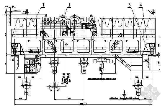 桥式斗轮取料机资料下载-某水电站桥式起重机总装配图