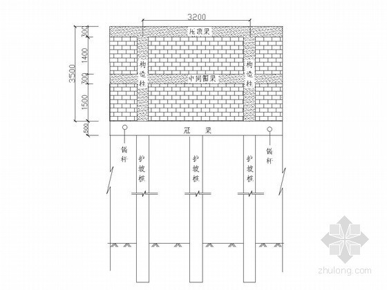 挡土墙支护桩施工方案资料下载-基坑支护挡土墙及护坡桩