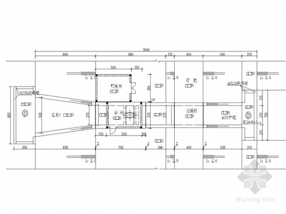 泵站平面剖面资料下载-小型轴流泵排涝泵站工程施工图