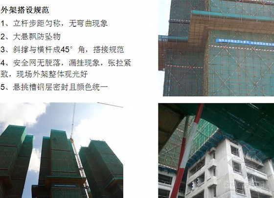 建筑工程项目安全总结资料下载-名企工程项目施工样板参观总结