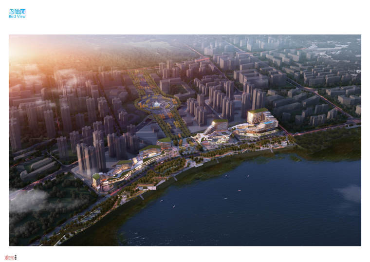 水景住宅设计方案介绍资料下载-长江滨水景观设计方案文本