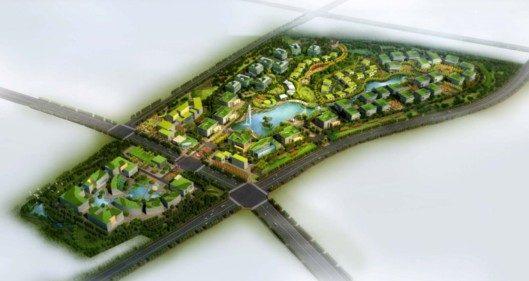中式产业园规划设计资料下载-南京创意产业园景观规划设计
