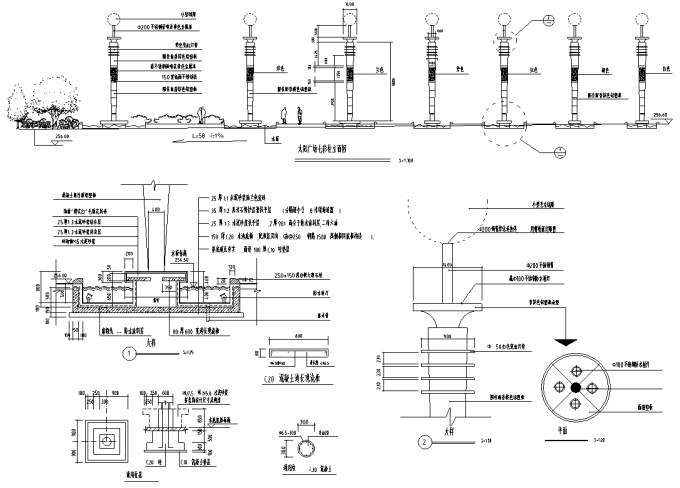 园林景观小品雕塑标志CAD施工图61张-QQ截图20171019182838