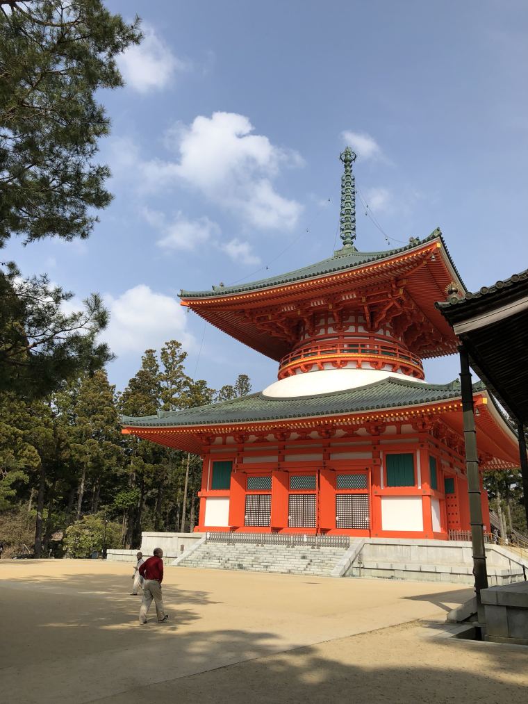 日本高野山坛上伽蓝和金刚峰寺_10