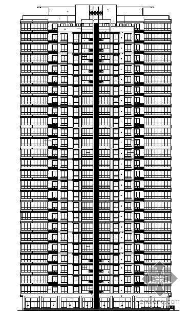 平顶山七层资料下载-[平顶山]某家园小区二十七层住宅楼建筑结构水暖电施工图