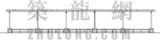 木结构仿古建筑五间廊资料下载-木架廊施工详图