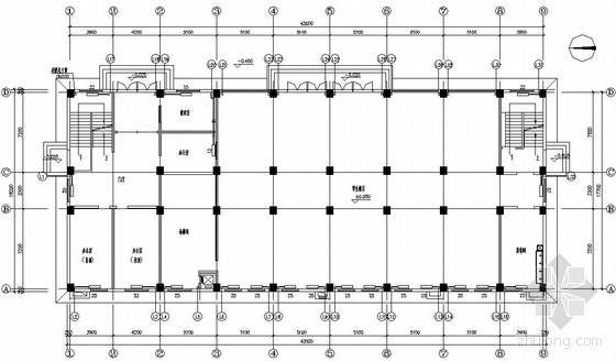 五层中学综合楼建筑图资料下载-某中学综合楼采暖通风图