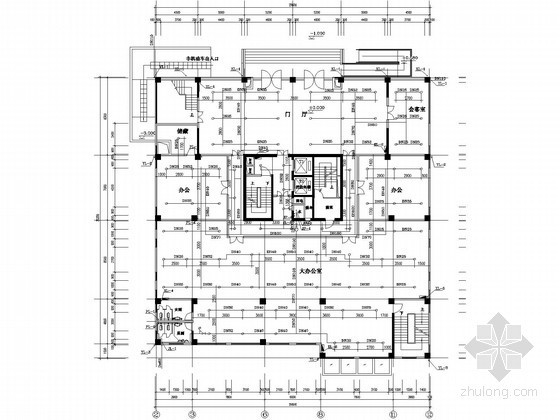 14层楼建筑给排水设计资料下载-十二层办公综合楼给排水消防施工图