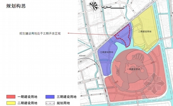 [上海]artdeco风格高层住宅区规划建筑设计方案文本（150张图纸 知-artdeco风格高层住宅区规划分析图