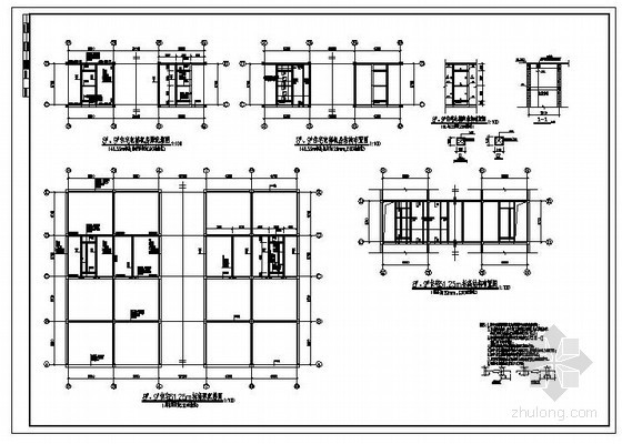 90平住宅电梯户型资料下载-某住宅电梯机房结构节点构造详图