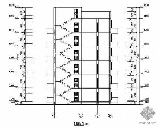 [大连]某六层住宅小区建筑施工图（毕业设计）-2