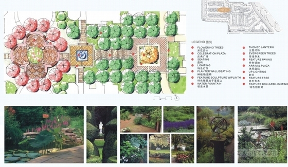 [成都]英式花园住宅小区景观设计方案-图5