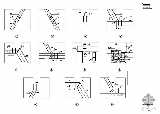 三维钢结构设计案例资料下载-某大厦次入口新增钢结构设计图
