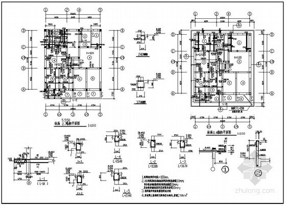 16层住宅楼结构设计资料下载-某3层砖混住宅楼结构设计图