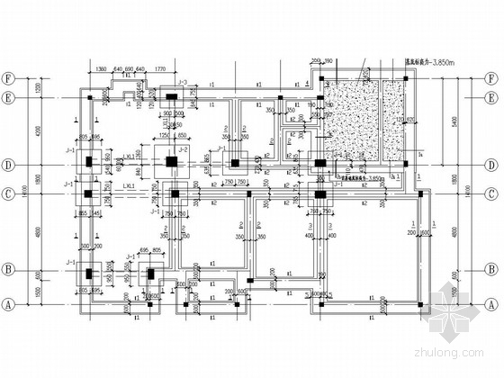 别墅pkpm结构模型资料下载-俄罗斯两层砖混结构别墅施工图（含PKPM模型）