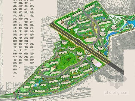 运河景观规划设计方案资料下载-[南京]小区景观规划设计方案