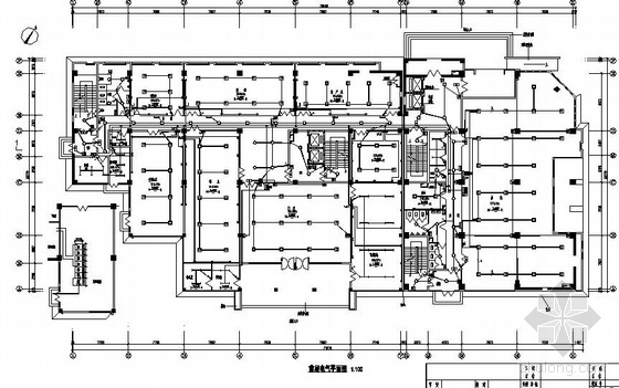 2层办公楼电气图资料下载-某12层办公楼电气施工图