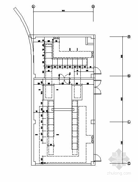 国外地下停车场设计案例资料下载-某地下停车场电气图纸