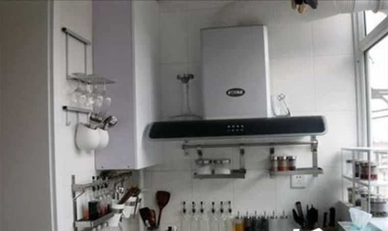 45平方白色自主装修室内设计实景图（17张）-厨房实景图