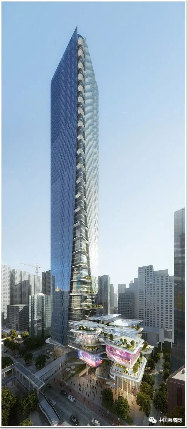 深圳绿色屋顶资料下载-[工程]深圳罗湖友谊城改头换面，玻璃幕墙营造最美“马蹄莲”