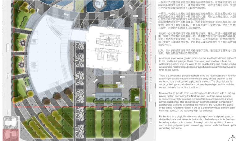 [浙江]]银川绿地办公商业中心景观方案设计文本（PDF+83页）-南地块裙楼