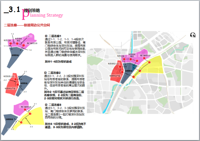 [深圳]城市提升改造规划及实施计划（图文并茂）-二层连廊——链接周边公共空间