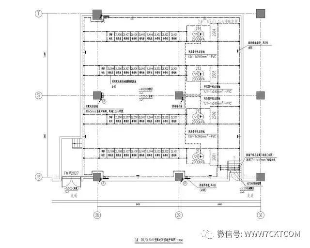 建筑电气设计|常规10kV用户变配电所详图、上进上出、下进下出。_14