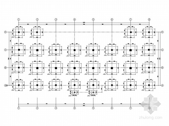 云南地区框架结构资料下载-[浙江地区]框架结构六层住宅楼结构图